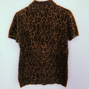 Vintage leopard tee